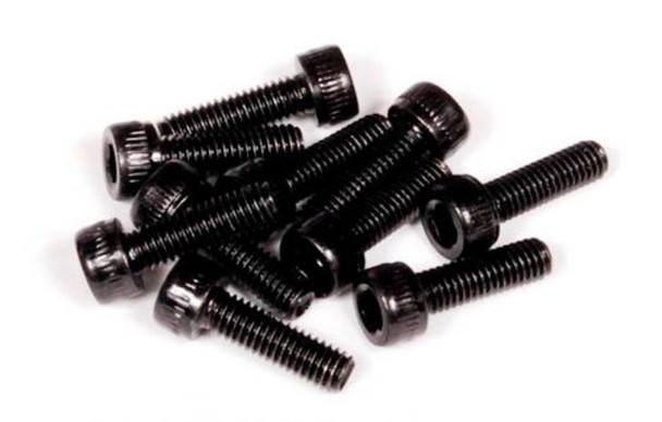 Axial AXA085 M3x10mm Cap Head (Black) (10) EXO / SCX10