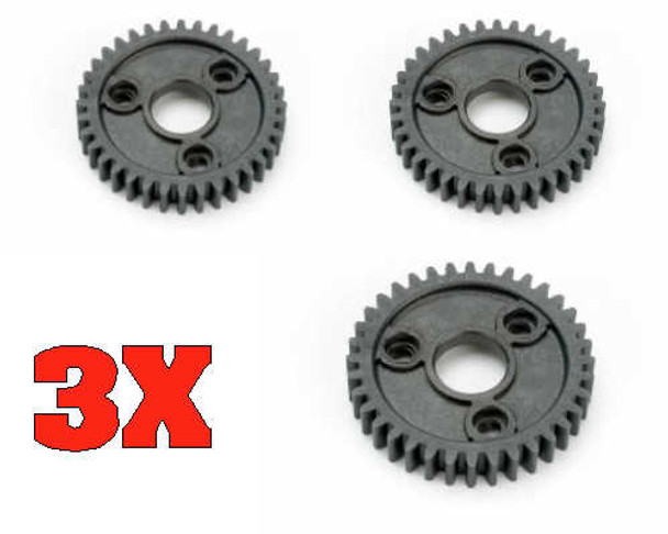 Traxxas 3955 Spur Gear 40T 1.0P (3pcs) Revo 2.5/3.3 Slayer 3.3 Slayer Pro 4X4