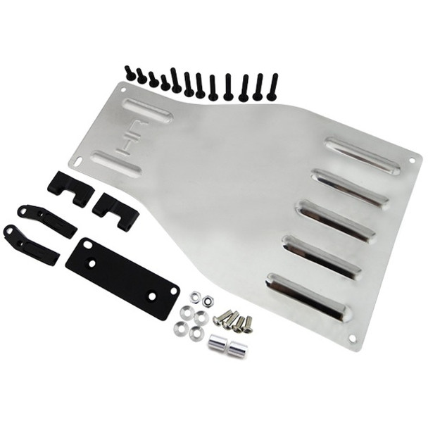 Hot Racing Stainless Skid Plate Bumper : Axial SMT