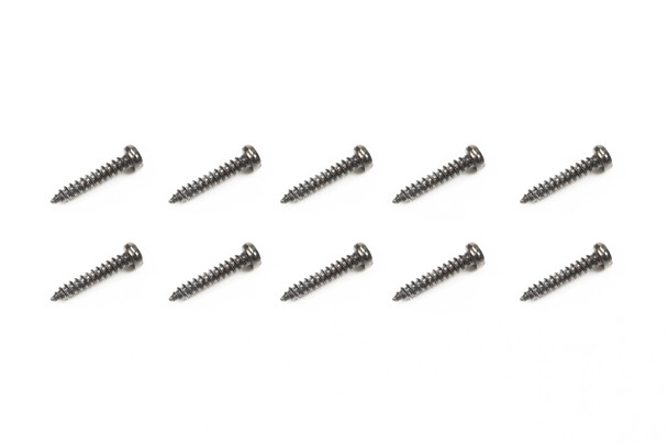 ARRMA AR736316 BUTTON HEAD CROSS TAPPING SCREW M3X16MM (10) : GRANITE / FAZON