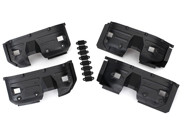 Traxxas Fenders Inner Front & Rear (2 Each) w/ Rock Light Covers (8) : TRX-4