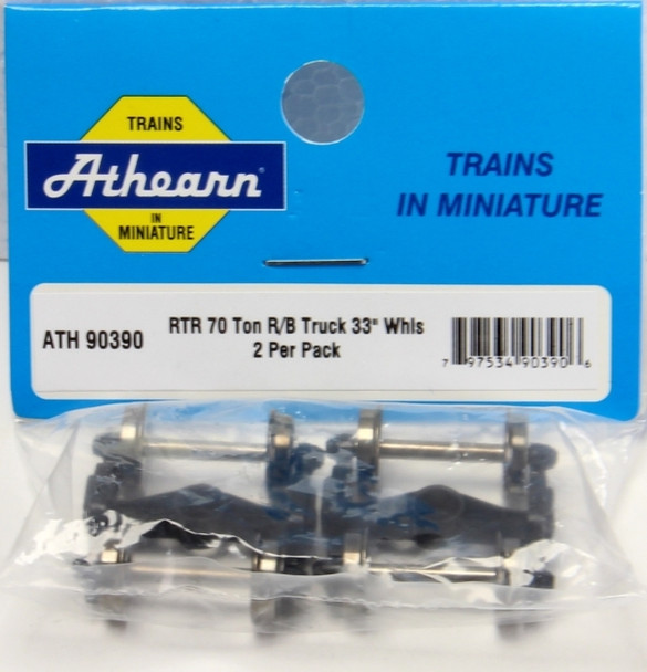 Athearn HO RTR 33MACH WHLS CHINA (2pk) ATH90390