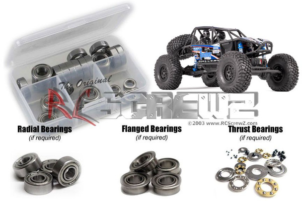 RC Screwz AXI022B Axial RR10 Bomber 1/10th Metal Shielded Bearings Kit