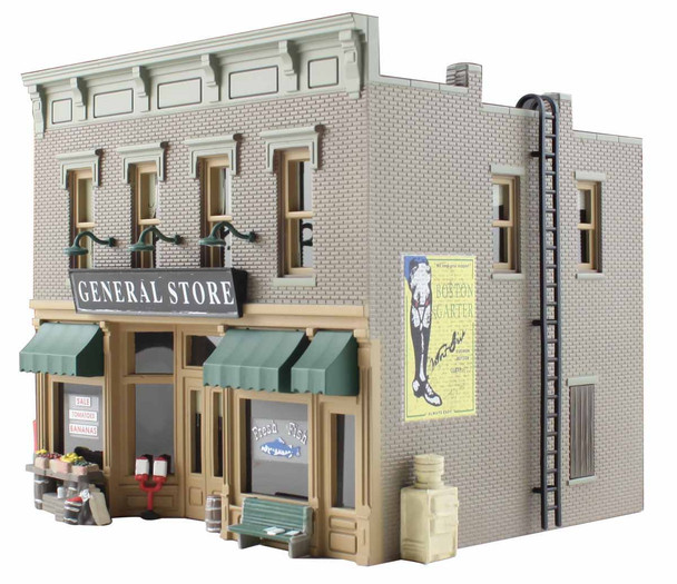 Woodland Scenics Built / Ready Lubener's General Store HO Train Building BR5021