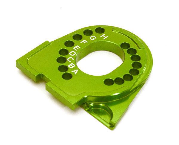 Integy Aluminum Motor Mounting Plate: Traxxas TRX-4 C27982GREEN
