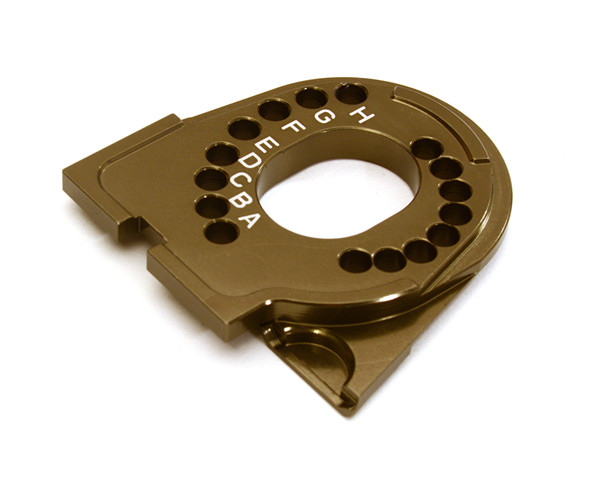Integy Aluminum Motor Mounting Plate: Traxxas TRX-4 C27982GREY