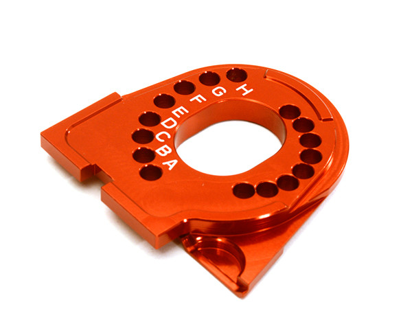 Integy Aluminum Motor Mounting Plate: Traxxas TRX-4 C27982RED