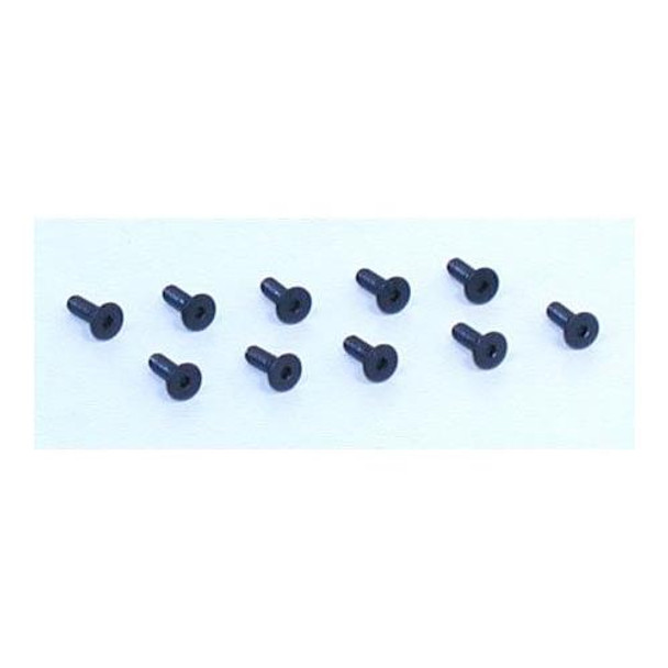 Losi LOSA6210 4-40 x 3/8 Flat Head Socket Screws (10) for XXX-SCT