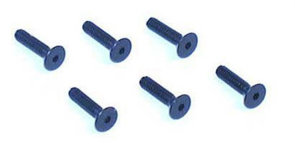 Losi LOSA6220 4-40 x 1/2" FH Screws (6)