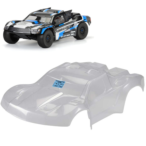 Pro-Line 3458-17 Pre-Cut Flo-Tek Fusion Short Course Clear Body Slash /Slash 4x4