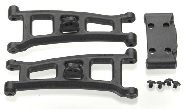 RPM 70762 Front A-Arms/Bulkhead Black RC10G2, RC10T4 , SC10 (2)