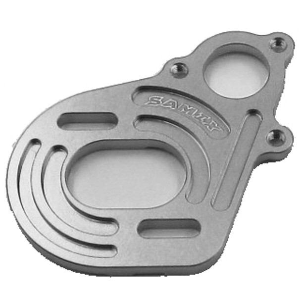 SAMIX SCX-6037S Aluminium Motor Plate Silver : SCX10 / SCX10-2 / Wratih / AX10