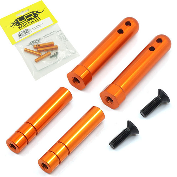 Yeah Racing SPT2-024OR Aluminum Battery Post for HPI Sprint 2