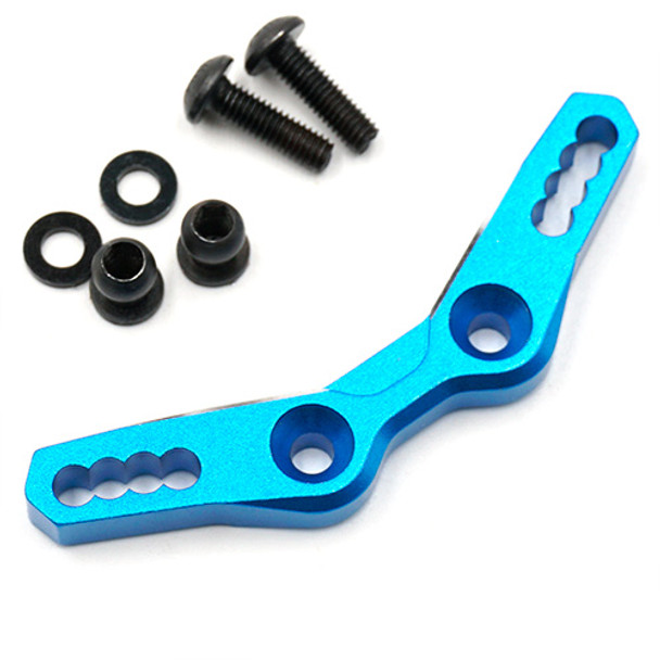 Yeah Racing TAMC-025BU Aluminum Front Damper Stay: Tamiya M07 Blue