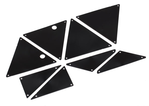 Traxxas 8434 Tube chassis inner panels front (2)/ middle (4)/ rear (2): Unlimited Desert Racer UDR