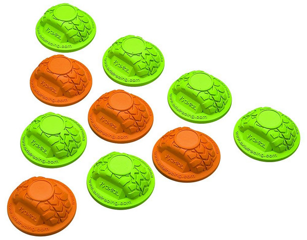 Axial AX12014 Gate Marker Set Green / Orange (10)