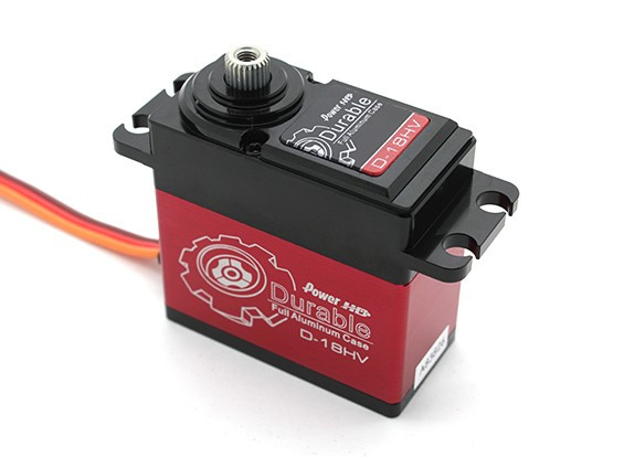 POWER HD D-18HV HV Coreless Motor 1/8 Titanium Gear Digital Servo