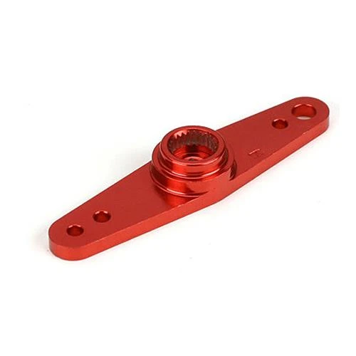 Dynamite Machined Aluminum Servo Arm Red Hitec DYN2566