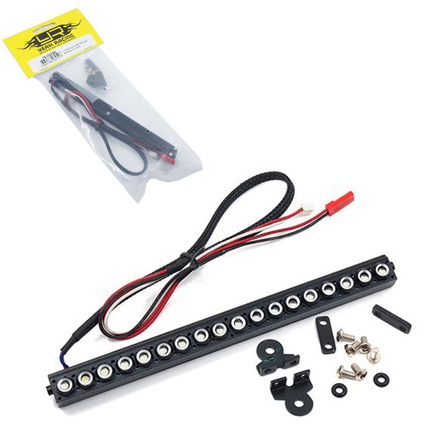 Yeah Racing YA-0507BK 1/10 Aluminum White LED Light Bar Black for Crawler