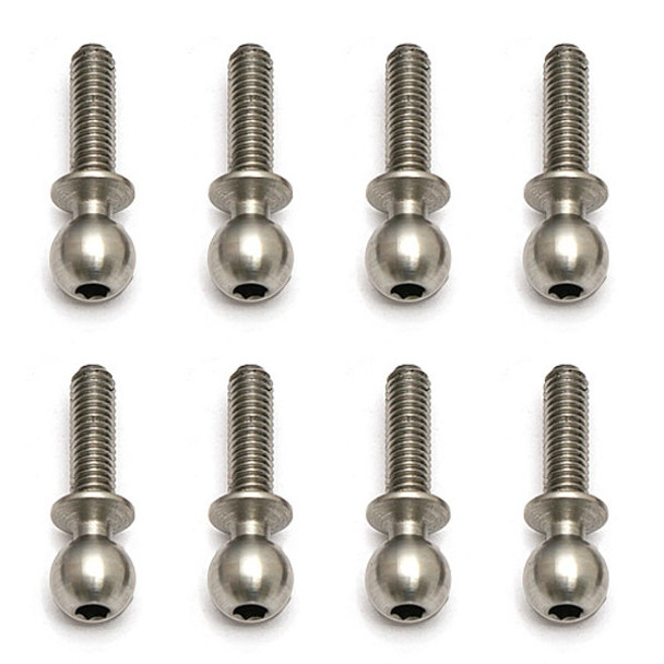 Associated 91049 Heavy Duty Ballstuds 10mm (8) RC10B5 / B5M / T5M / SC10 4X4