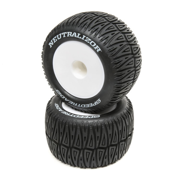 Dynamite DYNW0040 Speedtreads Neutralizor 1/8 Monster Truck Mounted Tires (2)