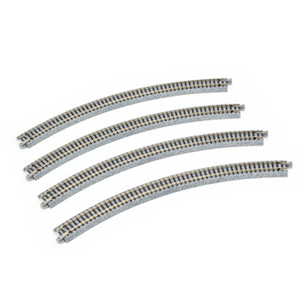 Kato 20-132 348mm 13-3/4" Radius Curve 45-Degree (4) : N Scale