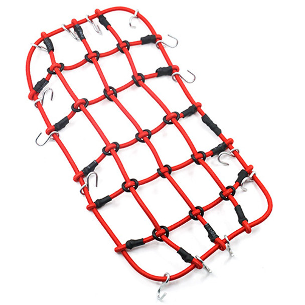 Yeah Racing YA-0560RD 1/10 RC Crawler Accessory Luggage Net 200mm x 110mm Red