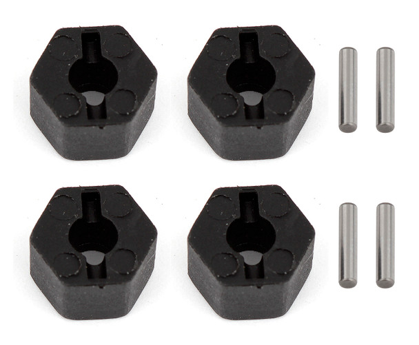 Associated 41049 Wheel Hexes and Pins Set (4) : CR12