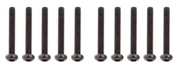 Associated 41074 Screws, M2.5x20mm BHCS (10) : CR12