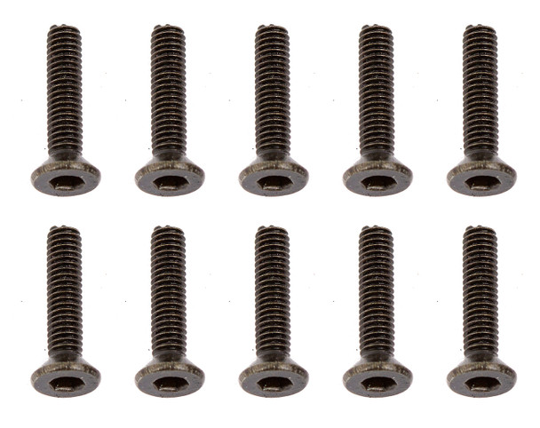 Associated 41076 Screws, M2.5x12mm FHCS (10) : CR12