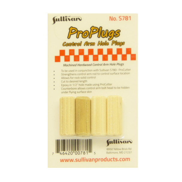 Sullivan S781 – ProPlugs Hardwood Control Arm Hole Plugs