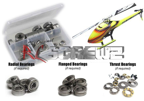 RC Screwz Goblin 630 Heli Precision Bearing Kit GOB003B