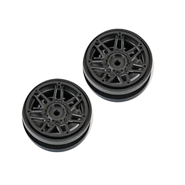 PITBULL 2.2 Raceline Black Glue-On Wheels #931 Injector PBW22931B