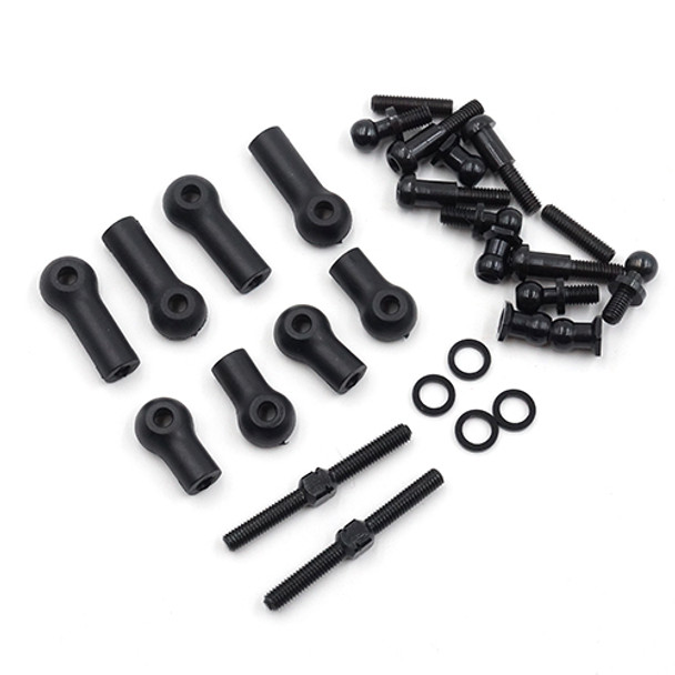 Yeah Racing TAWR-008V2 G45 Steel Adjustable Steering Tie Rod Set For Yeah Racing TAWR-S01