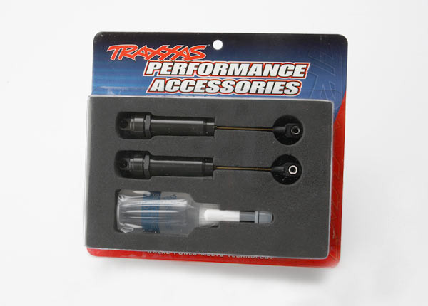 Traxxas 2662 Big Bore Shocks XXL Hard Anododized w/o Springs Rear (2)