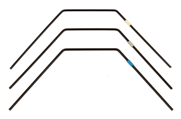 Associated 91823 FT Rear Anti-roll Bar Set : B6.1 / B6.1D