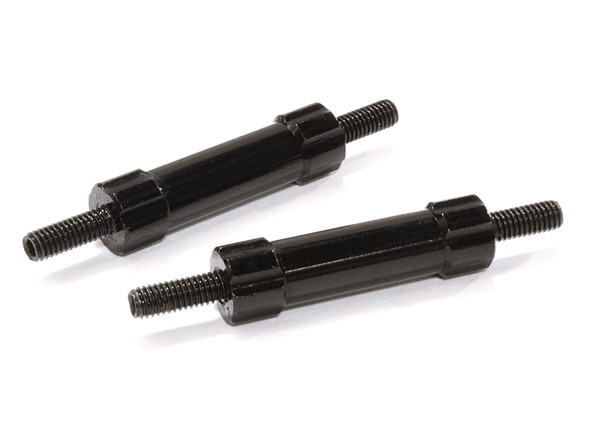 Integy 25mm Aluminum Linkages (2) M3 Threaded :1/10 Crawler C26678BLACK
