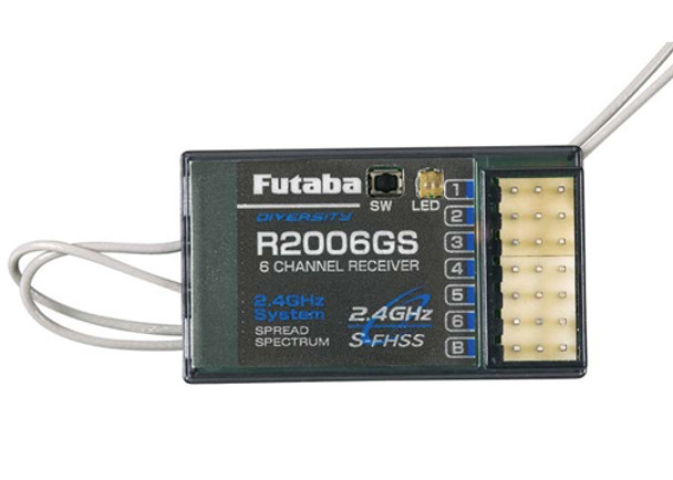 Futaba R2006GS 6-Ch 2.4GHz S-FHSS Receiver FUTL7606