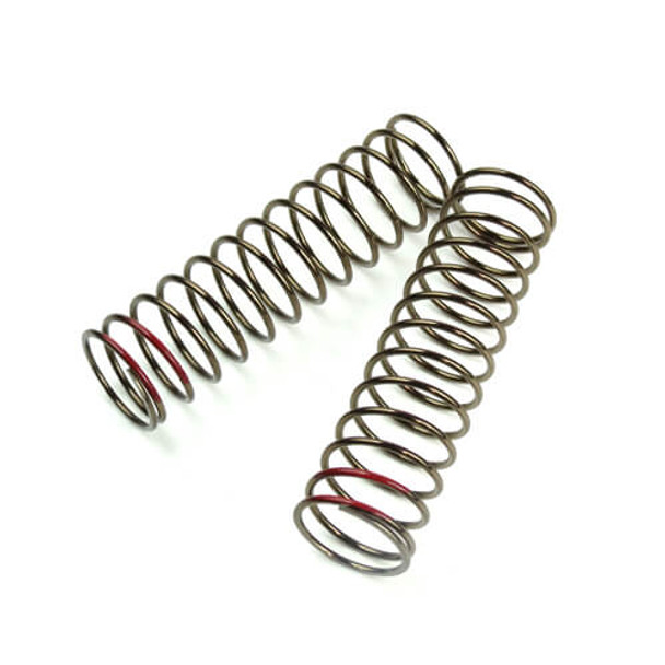 Tekno RC TKR8774 LF Shock Spring Set Rear 1.6×13.7, 2.94lb/in, 85mm, Red