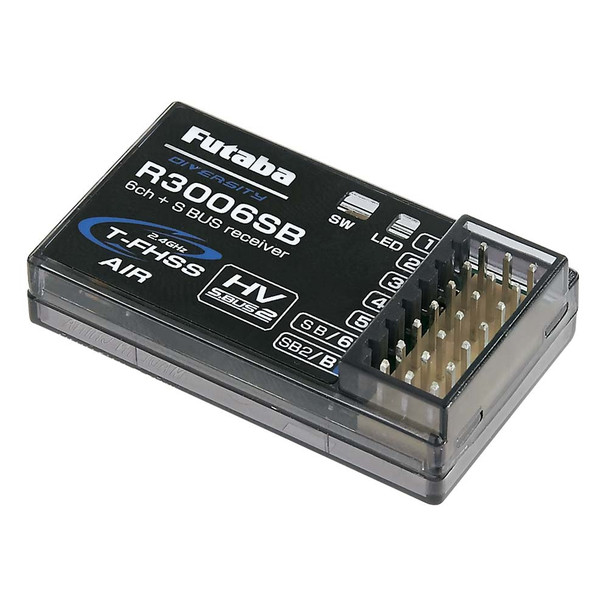 Futaba R3006SB 6 Channel T-FHSS 2.4GHz S.Bus2 Telemetry Receiver