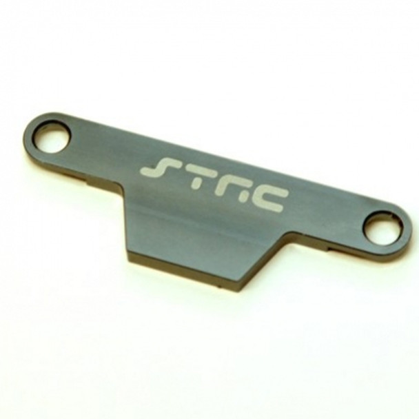 STRC ST3627XGM Aluminum Batter Hold-Down Plate : Stampede / Bigfoot Gun Metal