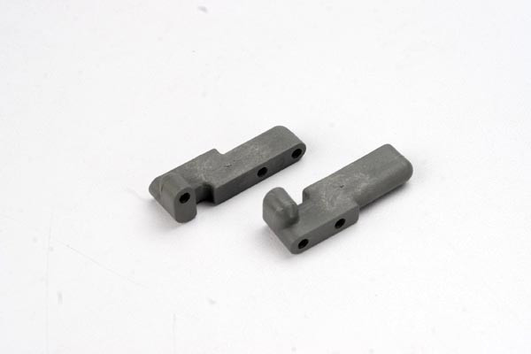 Traxxas 4918A Servo Mounts, Steering/Shift Front/Rear Gray