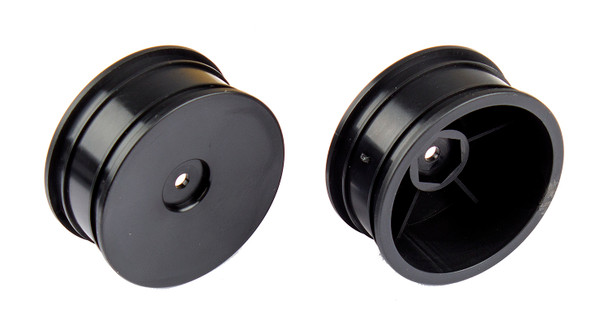 Associated 21549 1:14 Narrow Wheels Black : Reflex 14B