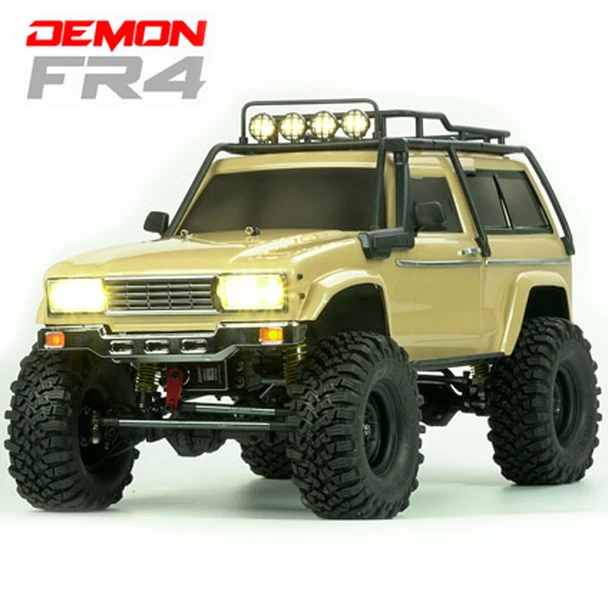 Cross RC CZRFR4C FR-4C 1/10 Demon 4x4 Crawler Kit-Lexan SUV Body Full Metal