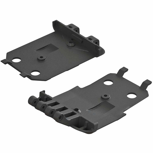 ARRMA AR320419 F/R Lower Skid Plate : Granite Mega 4x4 / Senton Mega 4x4