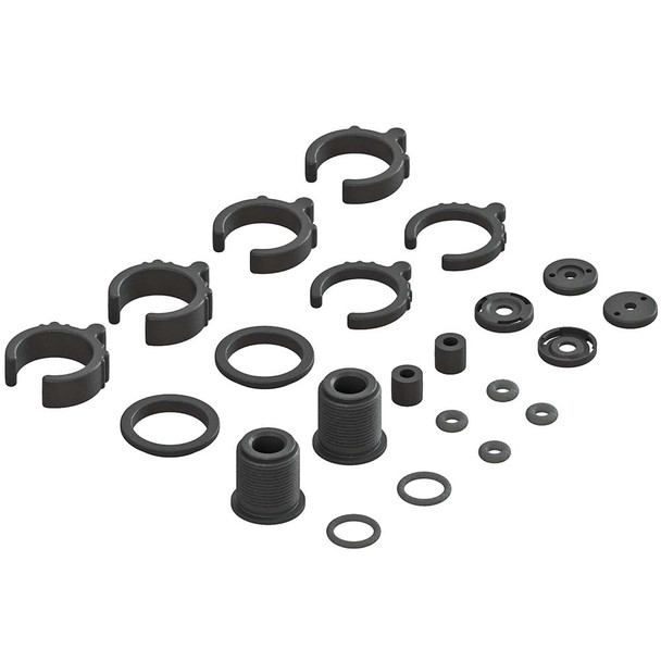 ARRMA AR330451 Composite Shock Parts/O-Ring Set (2) : Granite Mega & Senton Mega