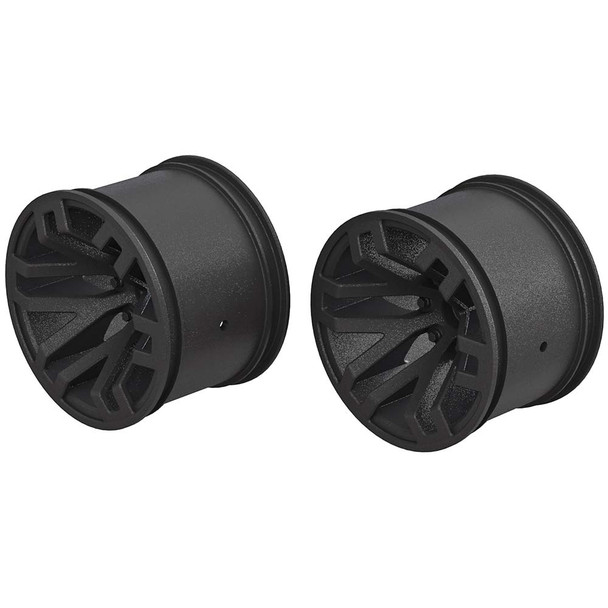 ARRMA AR510097 MT 2.8 Wheel 14mm Hex Black (2)