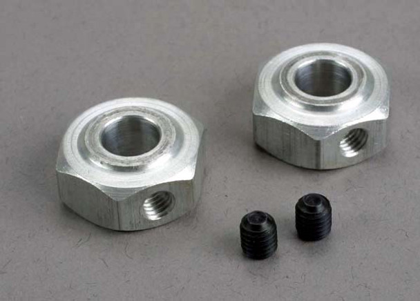 Traxxas 6046 Aluminum Hex Wheel Hubs (2)/ 5X6 GS (2)