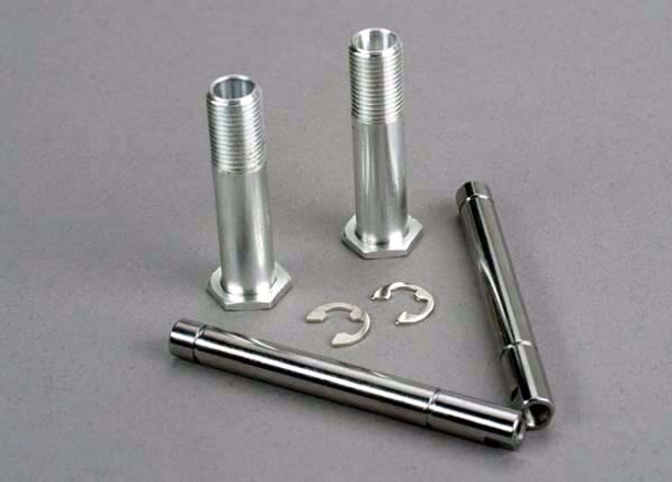 Traxxas 6050 Bellcrank Shafts (2) / E-clips (4)