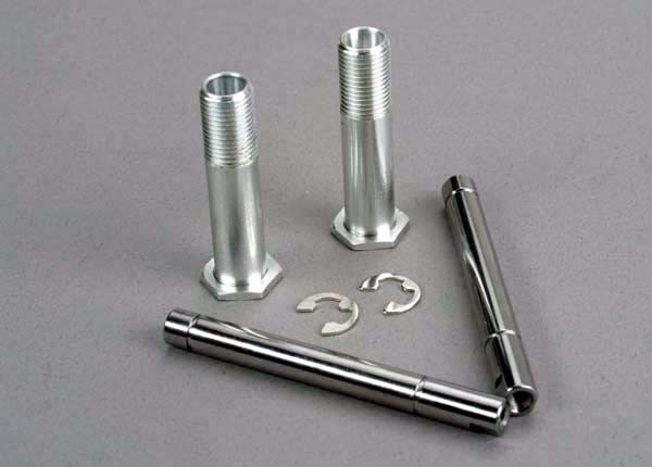 Traxxas 6050 Bellcrank Shafts (2) / E-clips (4)